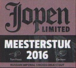 Jopen Meesterstuk 2016